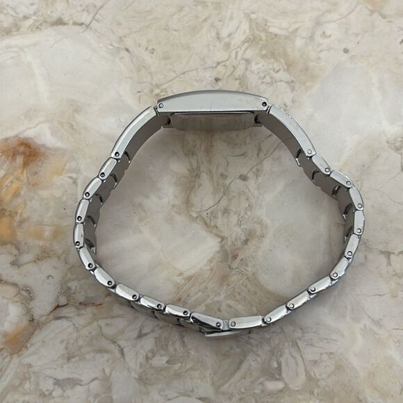 Swiss Time Stainless Steel Tank Style Quartz Watch - Picture 10 of 10